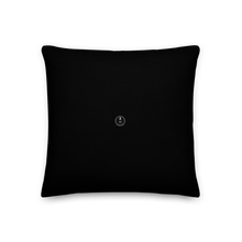 Load image into Gallery viewer, Premium Decorative Pillow - Back View: Features a hidden zipper for easy case removal, displayed against the linen-feel fabric's uniform color and fine texture, embodying simplicity and elegance.