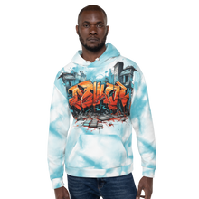 Load image into Gallery viewer, Tie-Dye Graffiti Hoodie: Artistic Expression