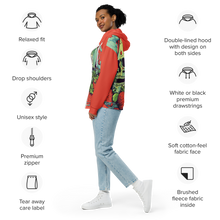 Load image into Gallery viewer, Strawberry Cough Zip-Up Hoodie: Eco-Chic Meets Street Sleek