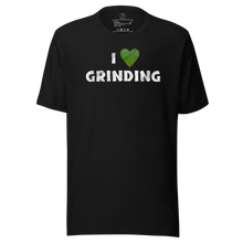 Load image into Gallery viewer, Eco-Friendly Urban Tee: 'I 💚 Grinding' – A Symbol of Skate Culture &amp; Style - XS - S - M - L - XL - 2XL - 3XL - 4XL - 5XL