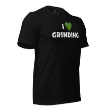 Load image into Gallery viewer, Eco-Friendly Urban Tee: 'I 💚 Grinding' – A Symbol of Skate Culture &amp; Style