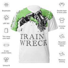 Load image into Gallery viewer, Experience the Adventure of Cannabis Fashion at CIA's Incognito Apparel Store - Shop Now and Embrace Your Green Thumb! What's this shirt all about? Breathale UPF 50+ Tear away care label 2-way stectch fabrtic Unisex fit Double-layer V-neck collar inclusive sizing recycled polyester fabric moisture wicking - Discover the Fusion of Fashion and Cannabis Culture with Agent Green Thumb's T-Shirt